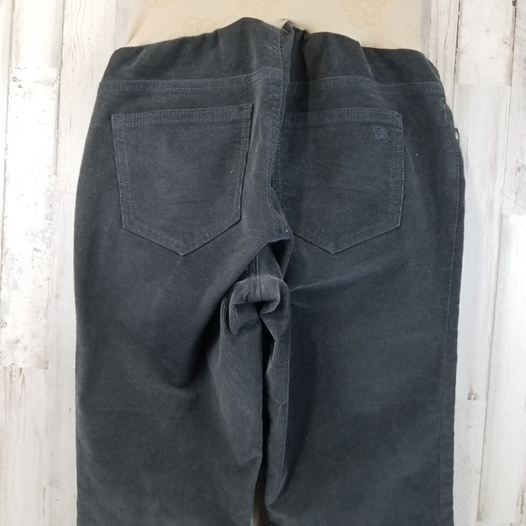 Jessica Simpson Womens Maternity Pants XS Green Corduroy Full Belly Bank Y15 - Picture 6 of 7